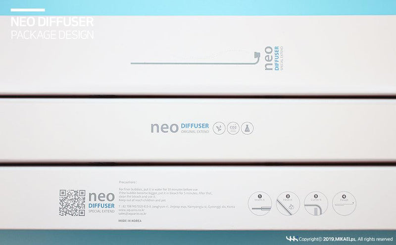 Aquario Neo Co2 Diffuser Special Extended - Rad Aquatic Design