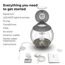 HALO 30 Aquarium with MCR Light - 8 gallon